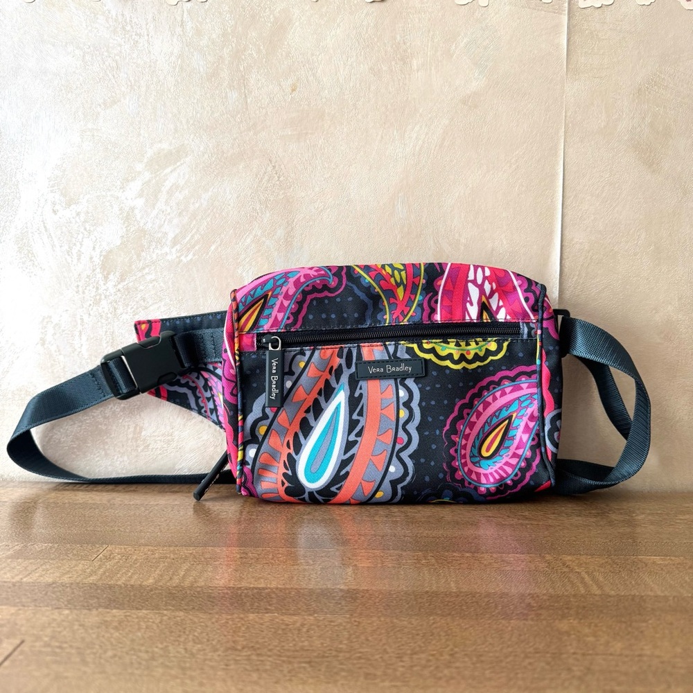 Vera Bradley Belt Bag in Twilight Paisley